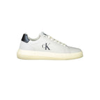 Calvin Klein hvite polyuretan herresneaker