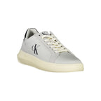 Calvin Klein hvite polyuretan herresneaker