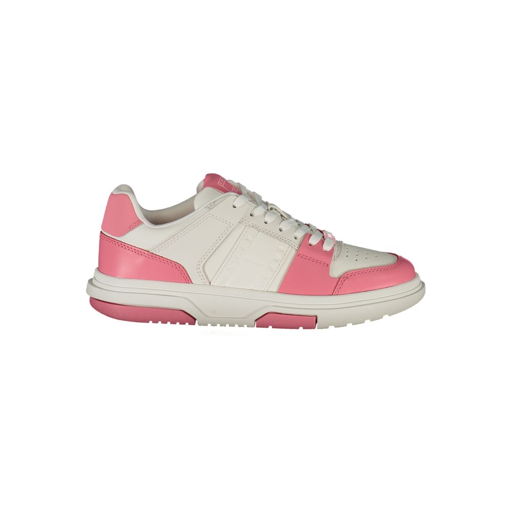 Tommy Hilfiger Rosa Polyuretan Damesneaker