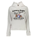 Tommy Hilfiger Bianco Cotton Women Hoodie