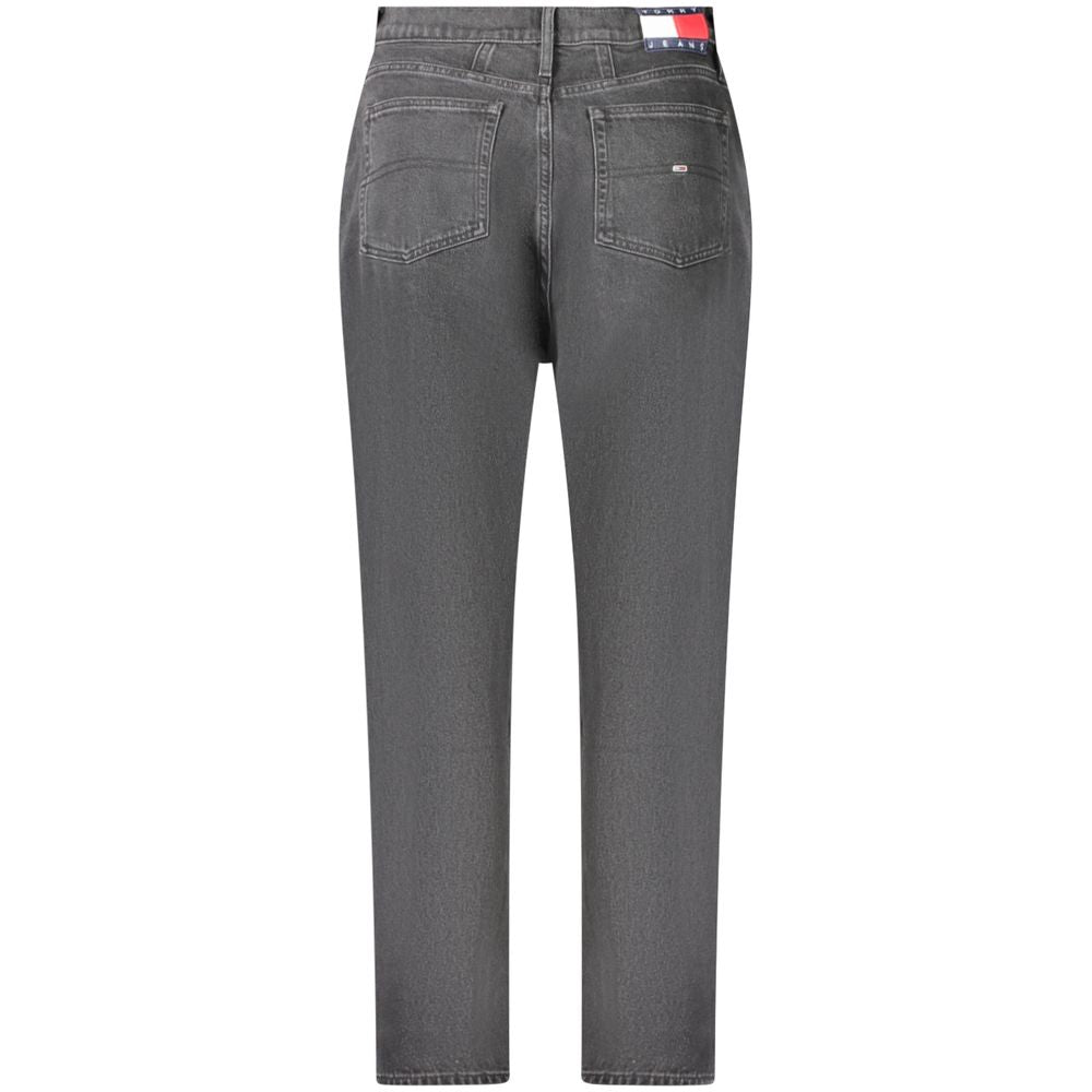 Tommy Hilfiger sorte jeans i bomull til dame
