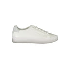 Calvin Klein Bianco Pelle Sneaker for kvinner