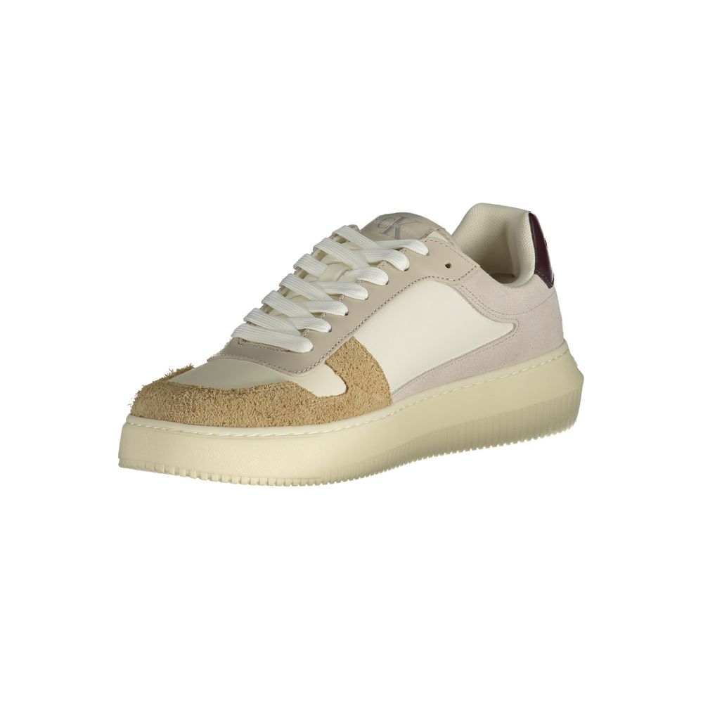 Calvin Klein Beige Polyuretan Herre Sneaker