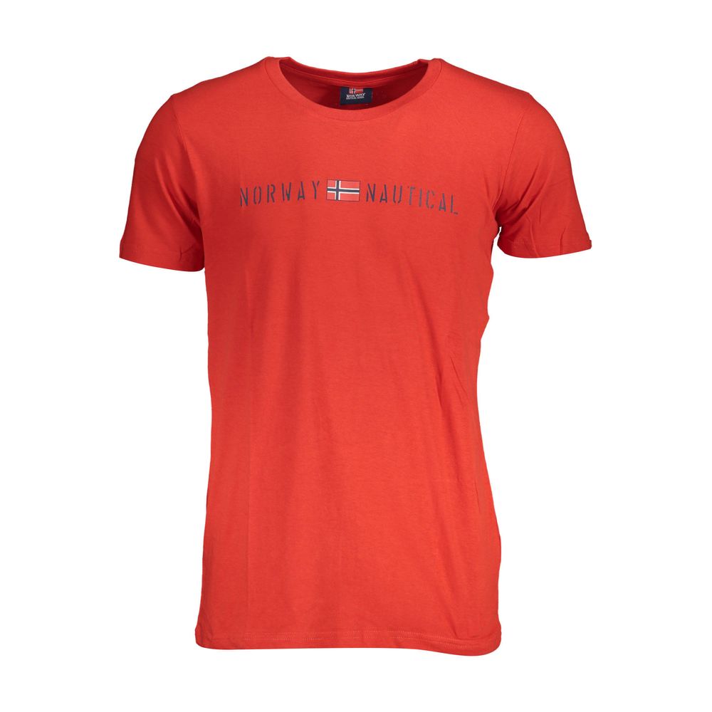 Norge 1963 Rosso bomull T-skjorte for menn