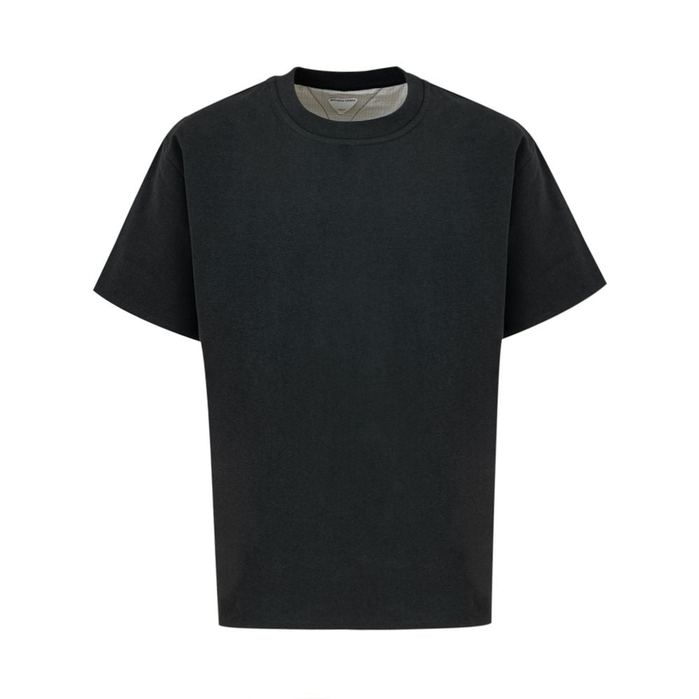 Bottega Veneta grå bomulls-T-skjorte