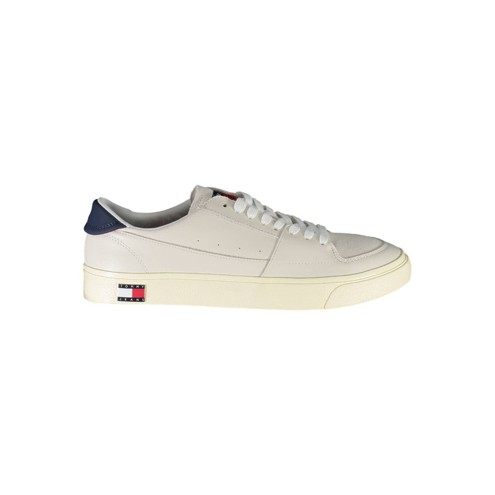 Tommy Hilfiger hvit skinn sneakers for herre