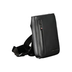 Tommy Hilfiger Black Polyurethane Men's Shoulder Bag