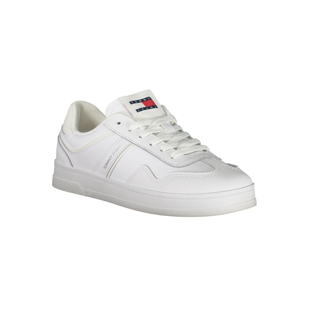 Tommy Hilfiger Bianco Polyuretan Dame Sneaker