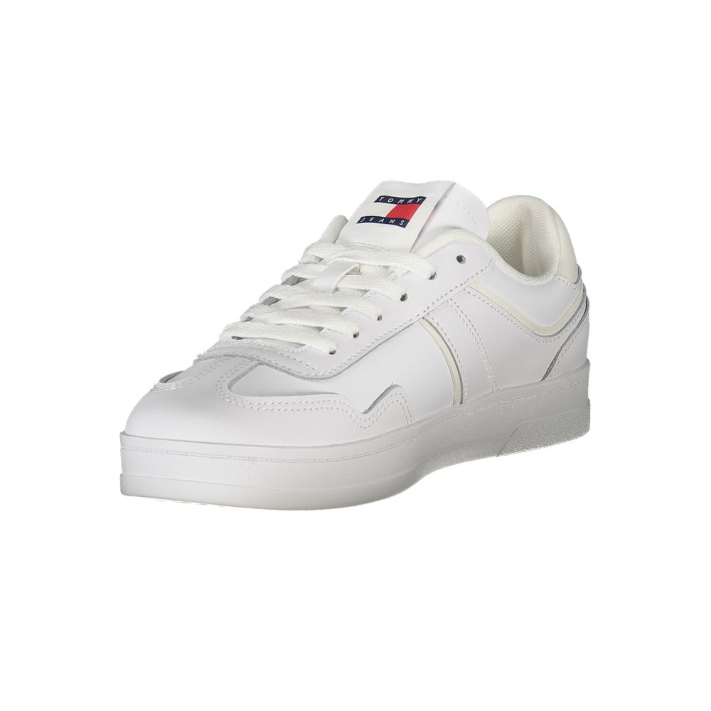 Tommy Hilfiger Bianco Polyuretan Dame Sneaker