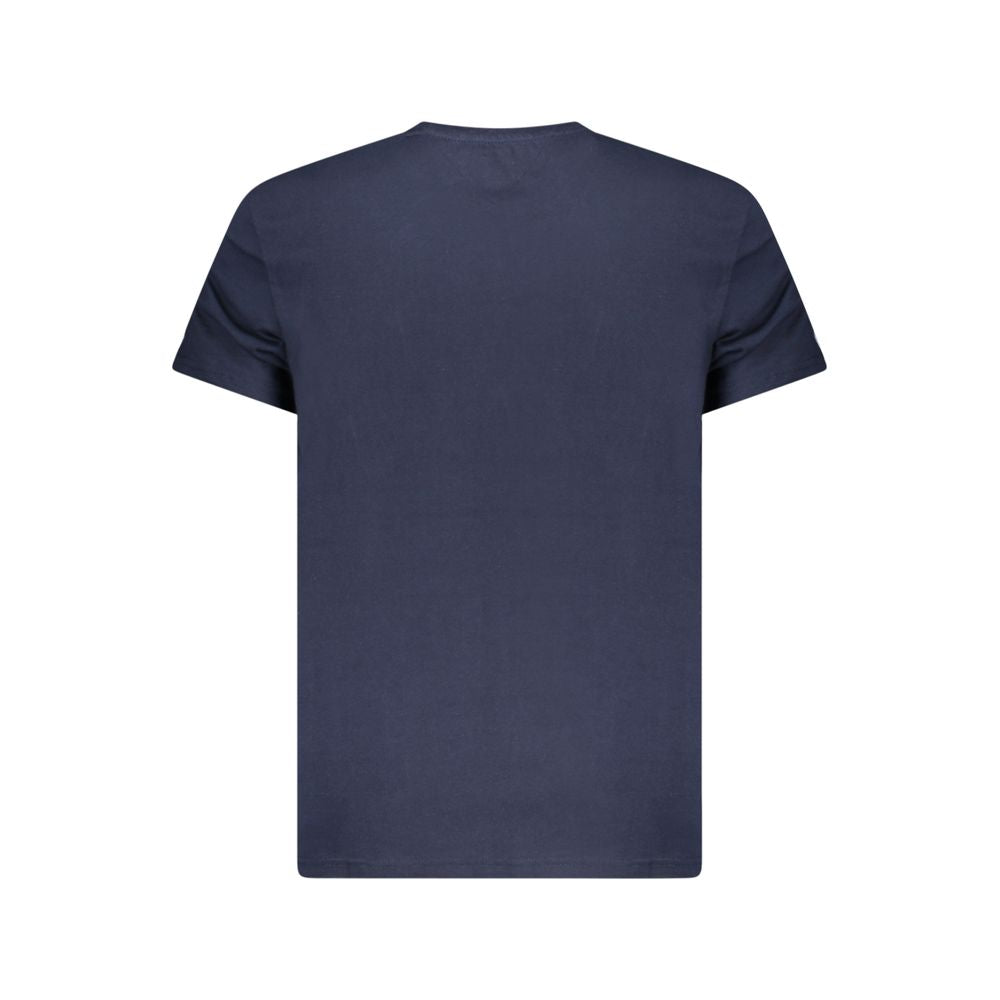 Tommy Hilfiger blå t-skjorte i bomull for herre
