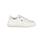 Tommy Hilfiger Hvite Lær Dame Sneaker