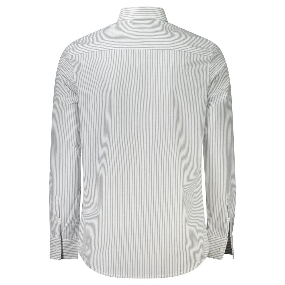 Calvin Klein Bianco bomullsskjorte for menn