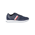 Tommy Hilfiger blå sneaker for menn i polyester
