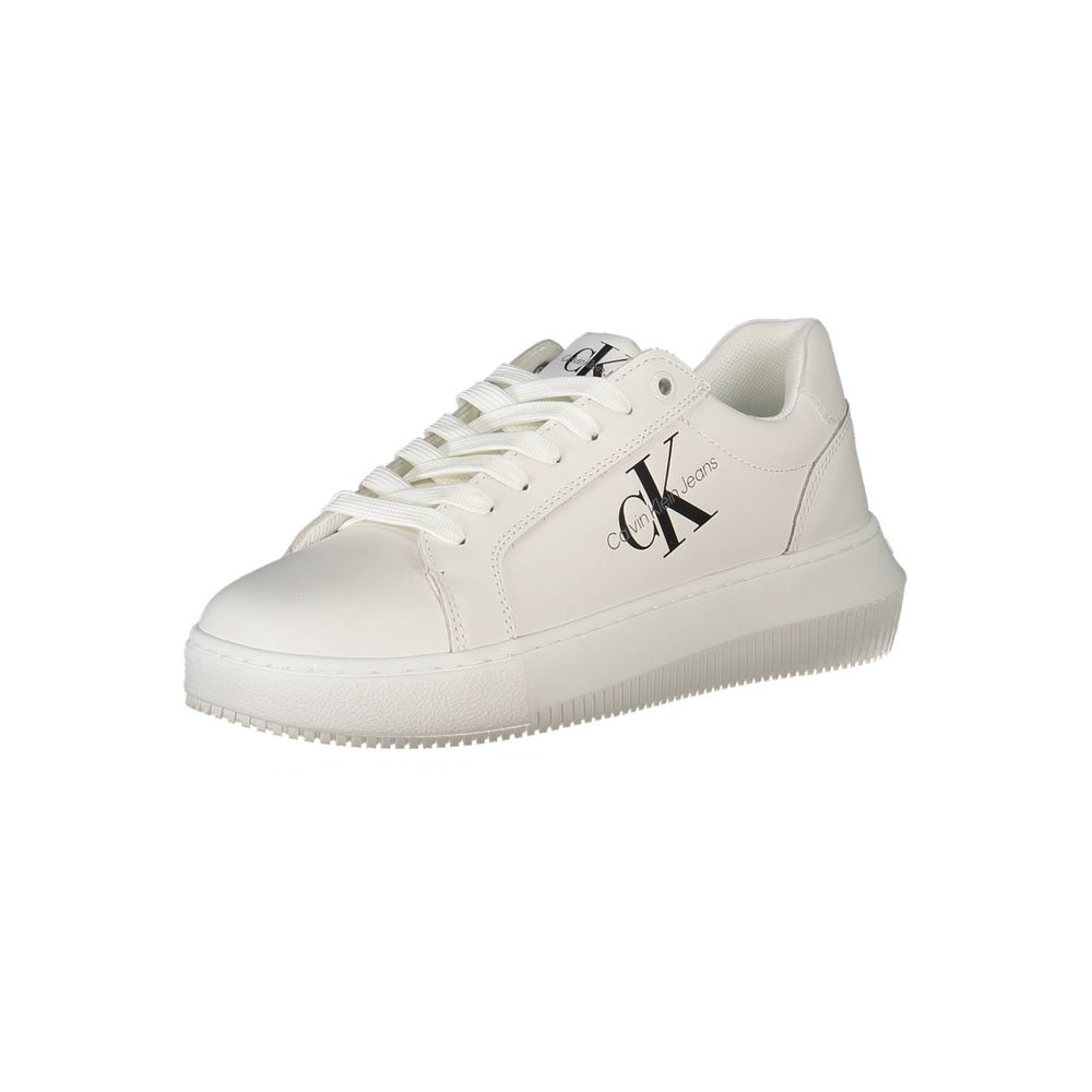 Calvin Klein hvite polyester damesko
