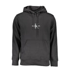 Calvin Klein Black Cotton Men Sweatshirt