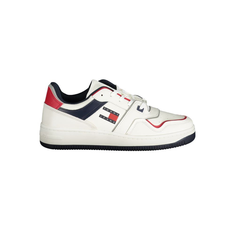 Tommy Hilfiger Bianco Polyuretan Herresneaker