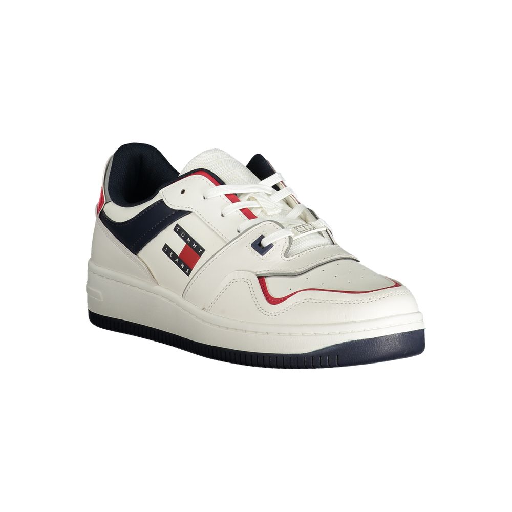 Tommy Hilfiger Bianco Polyuretan Herresneaker