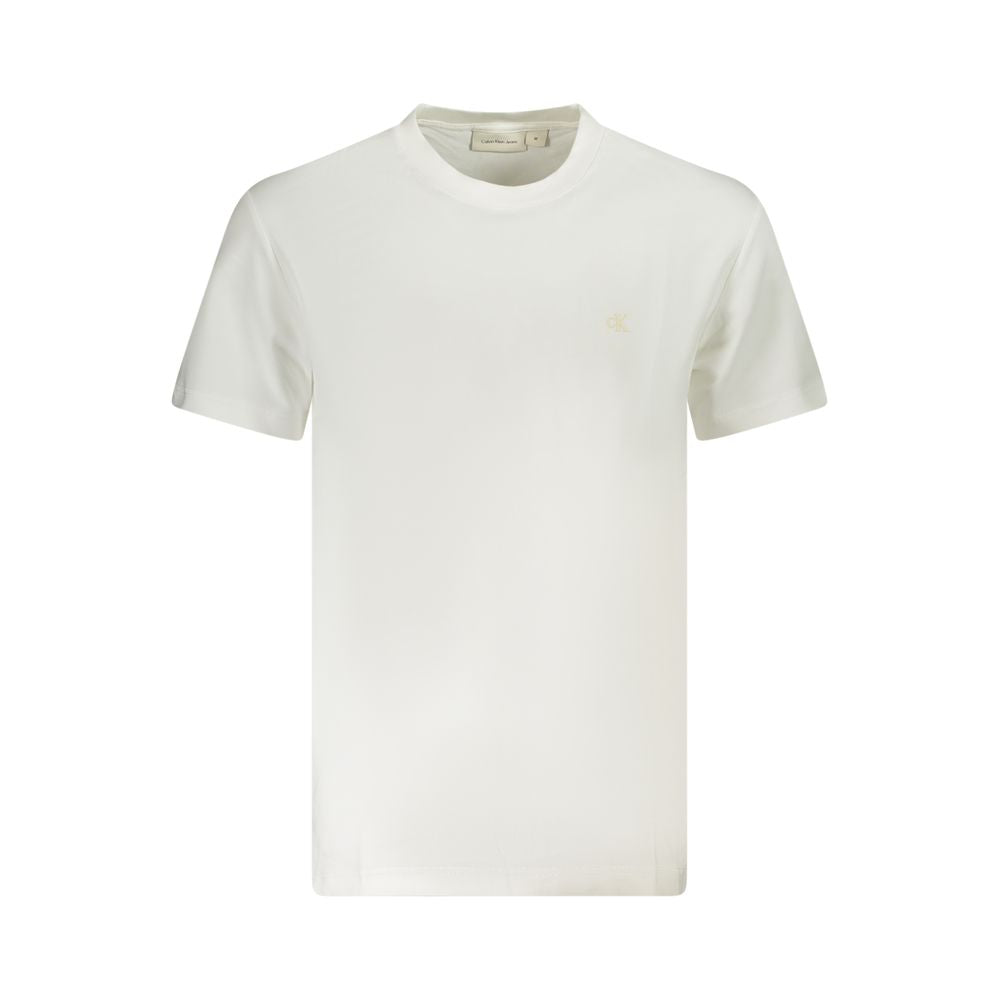 Calvin Klein Bianco bomulls-t-skjorte for menn
