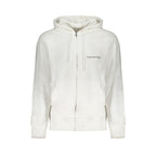 Calvin Klein White Cotton Men's Sweatshirt