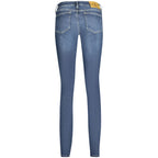Calvin Klein Blu Cotton Damejeans