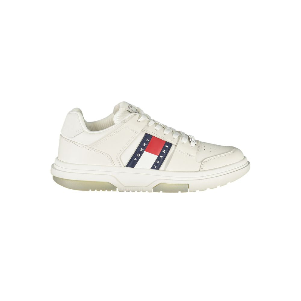 Tommy Hilfiger Bianco Polyuretan Dame Sneaker