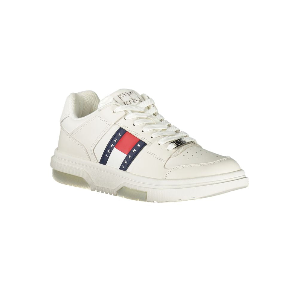 Tommy Hilfiger Bianco Polyuretan Dame Sneaker