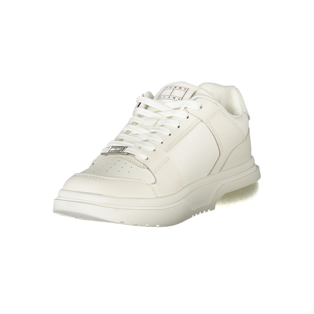 Tommy Hilfiger Bianco Polyuretan Dame Sneaker