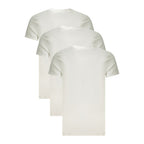 Calvin Klein hvit bomulls-T-skjorte for menn