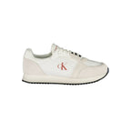 Calvin Klein hvite polyuretan herresko