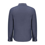 Timberland Blue Linen Men Shirt
