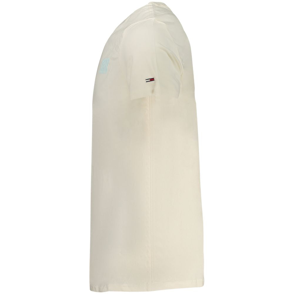 Tommy Hilfiger Beige Bomull Herre T-skjorte