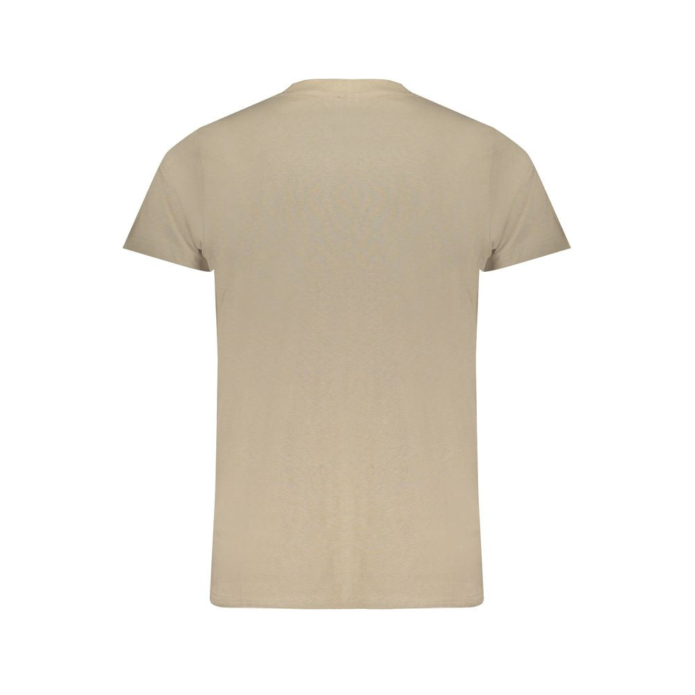Norge 1963 Beige Bomull T-skjorte for menn