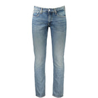 Calvin Klein Blu Cotton Slim Jeans for menn