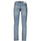 Calvin Klein Blu Cotton Slim Jeans for menn