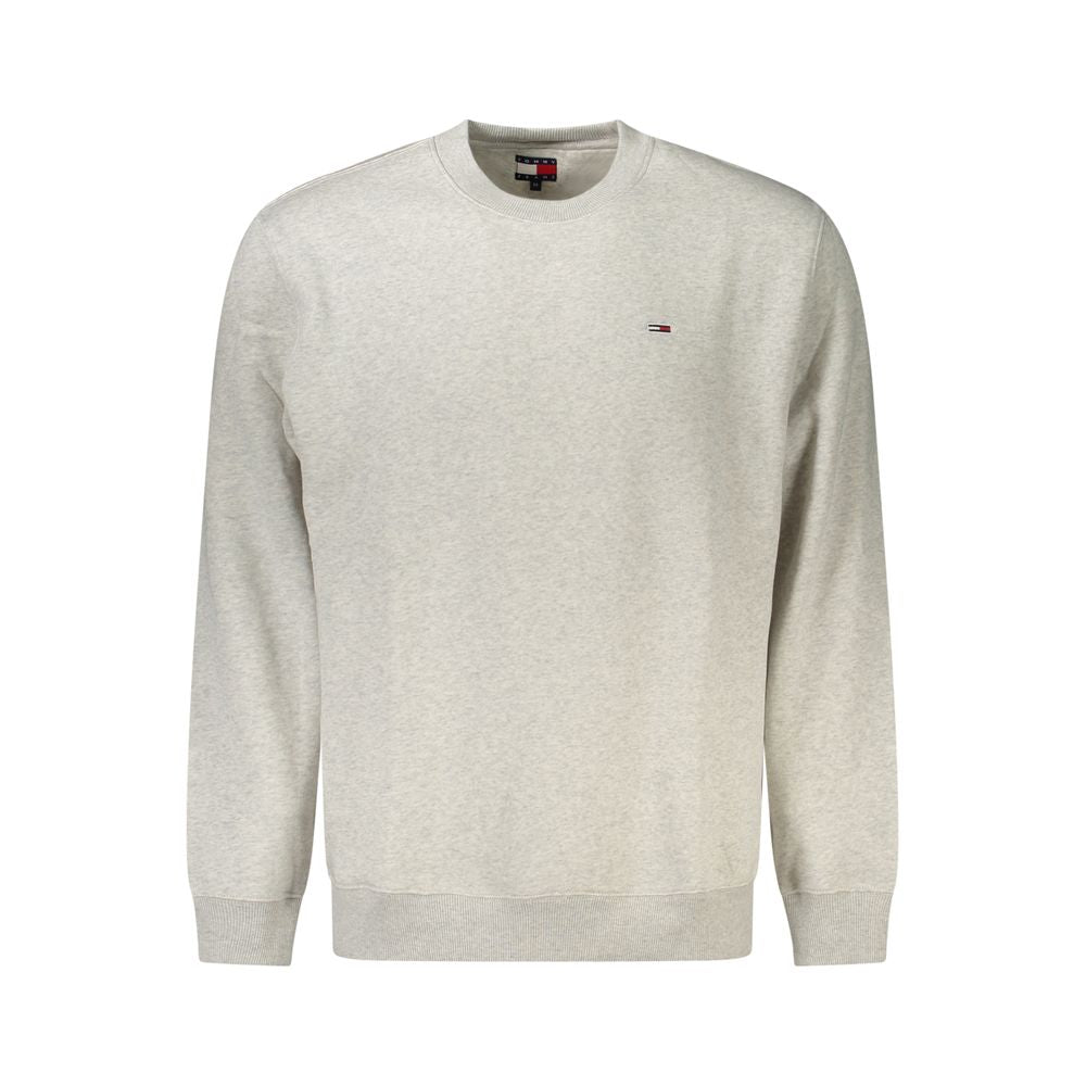 Tommy Hilfiger Grå bomullsgenser for menn