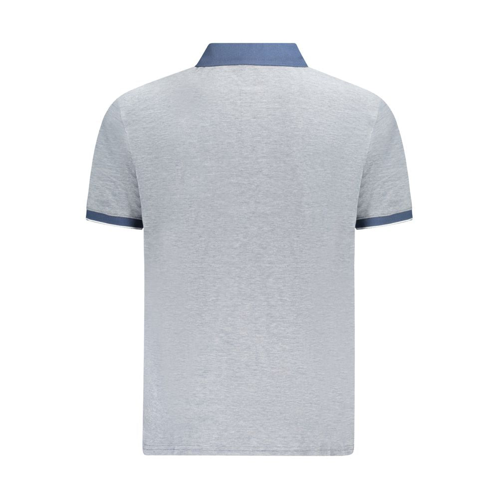 Timberland Blue Cotton Men Polo Shirt