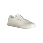 Tommy Hilfiger hvit polyuretan herresneaker