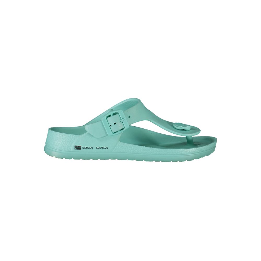 Norge 1963 Azzurro Plastica Damesandaler