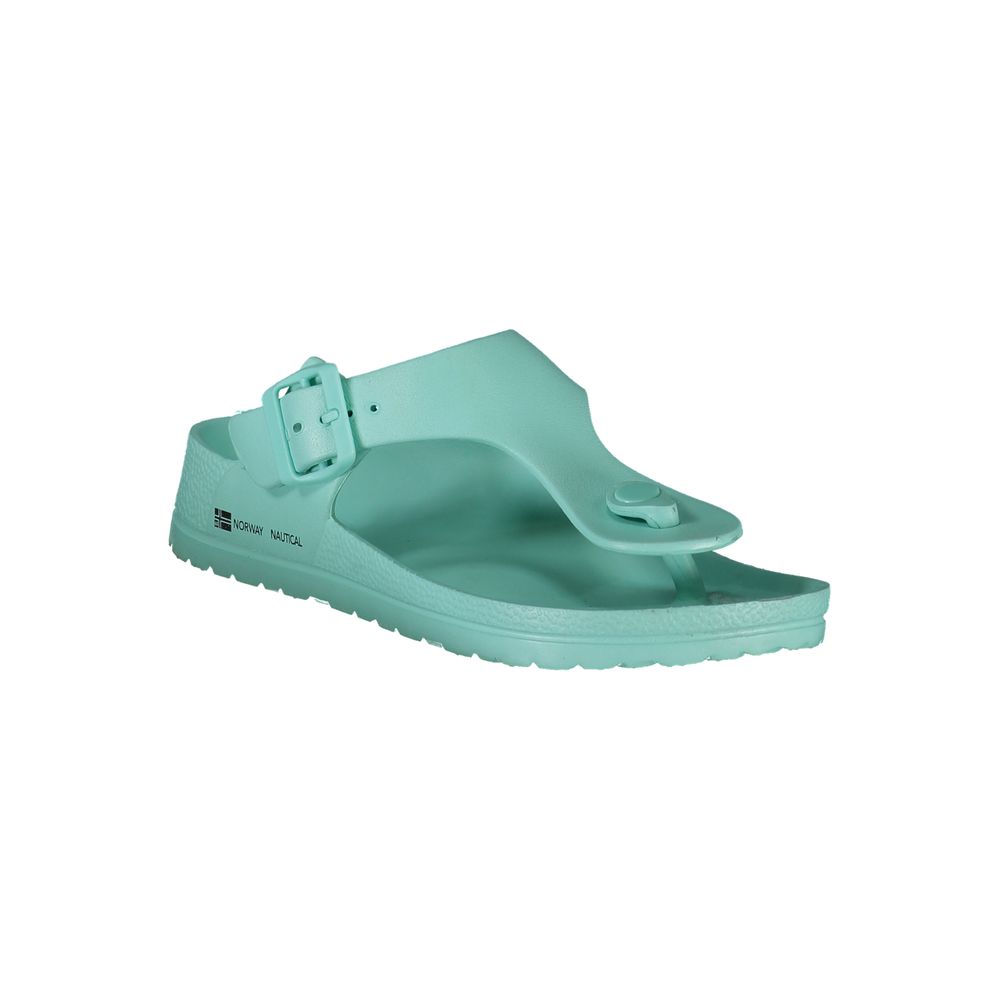 Norge 1963 Azzurro Plastica Damesandaler