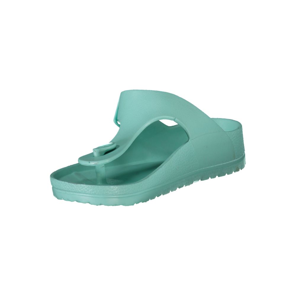 Norge 1963 Azzurro Plastica Damesandaler