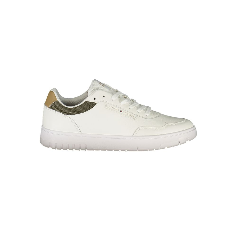 Tommy Hilfiger hvit sneakers i polyester til herre