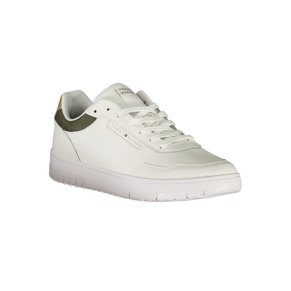 Tommy Hilfiger hvit sneakers i polyester til herre