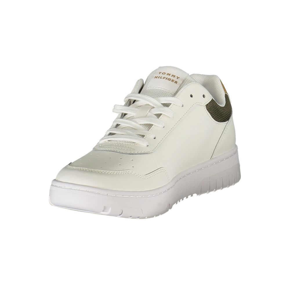 Tommy Hilfiger hvit sneakers i polyester til herre