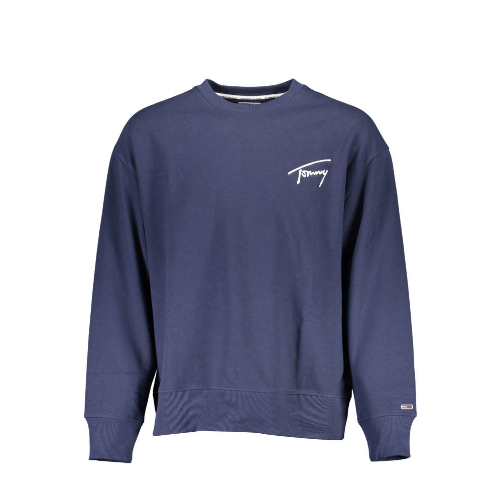 Tommy Hilfiger blå genser i bomull til herre