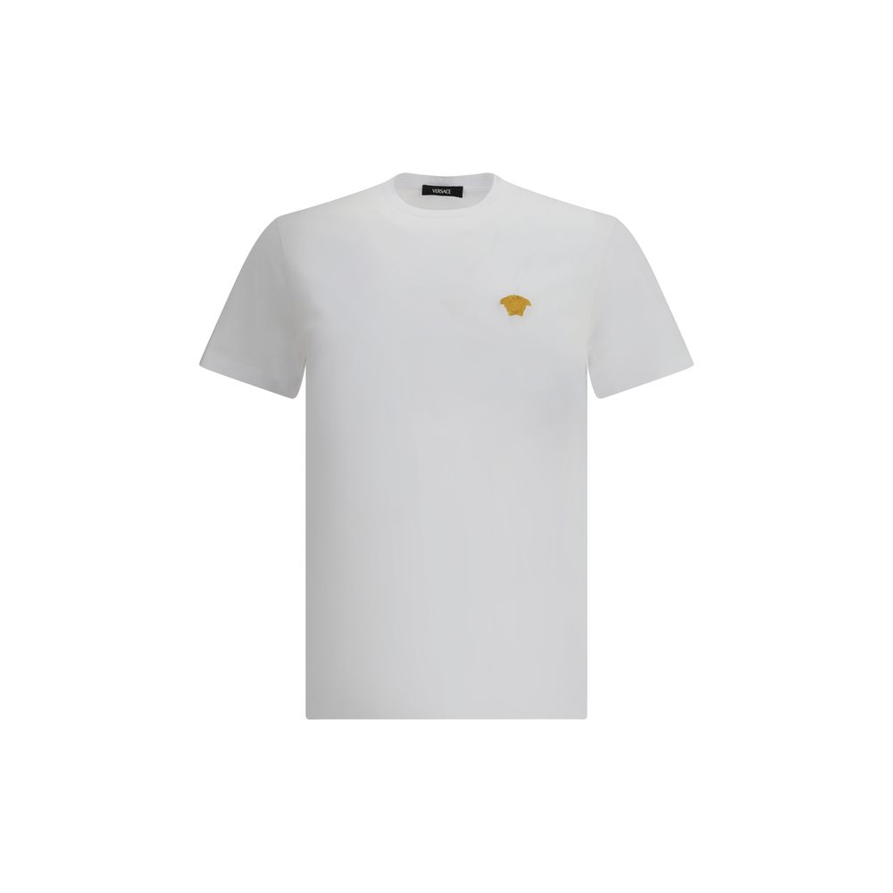 Versace hvit bomulls-T-skjorte
