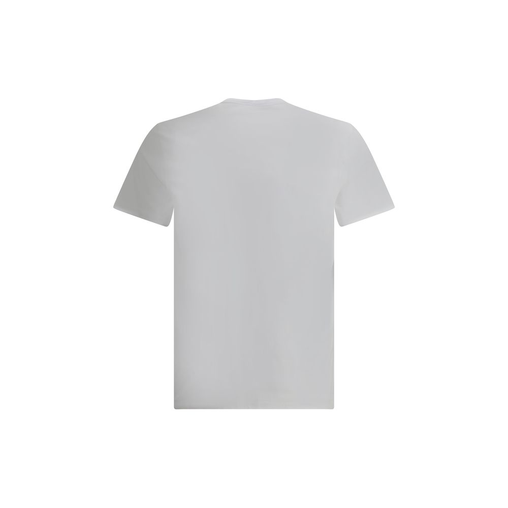 Versace hvit bomulls-T-skjorte