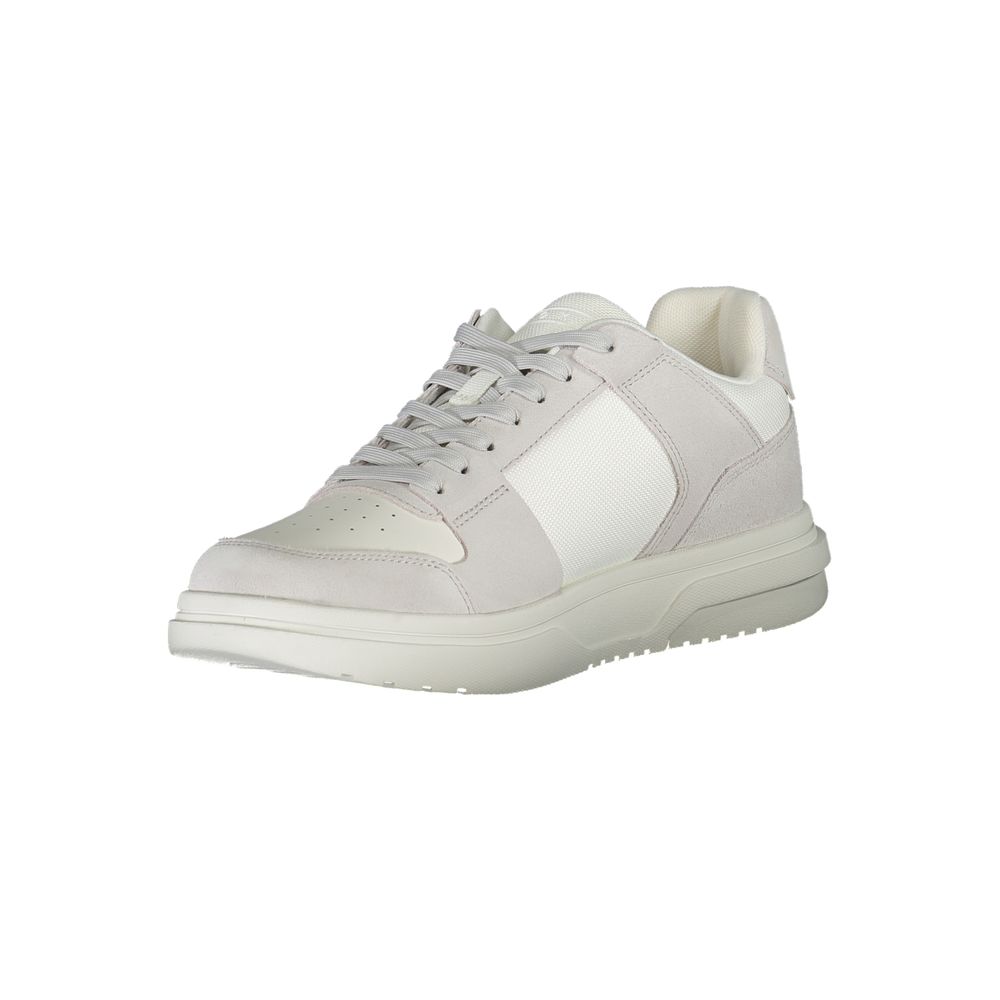 Tommy Hilfiger hvit herresneaker i polyuretan