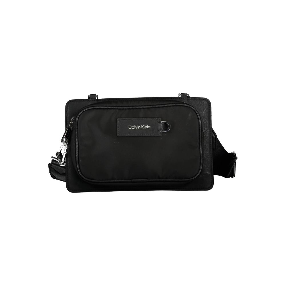 Calvin Klein svart polyester skulderveske for menn
