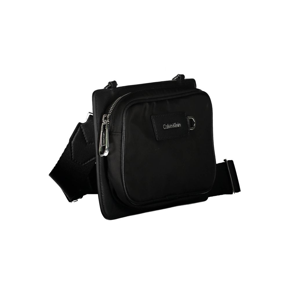 Calvin Klein svart polyester skulderveske for menn