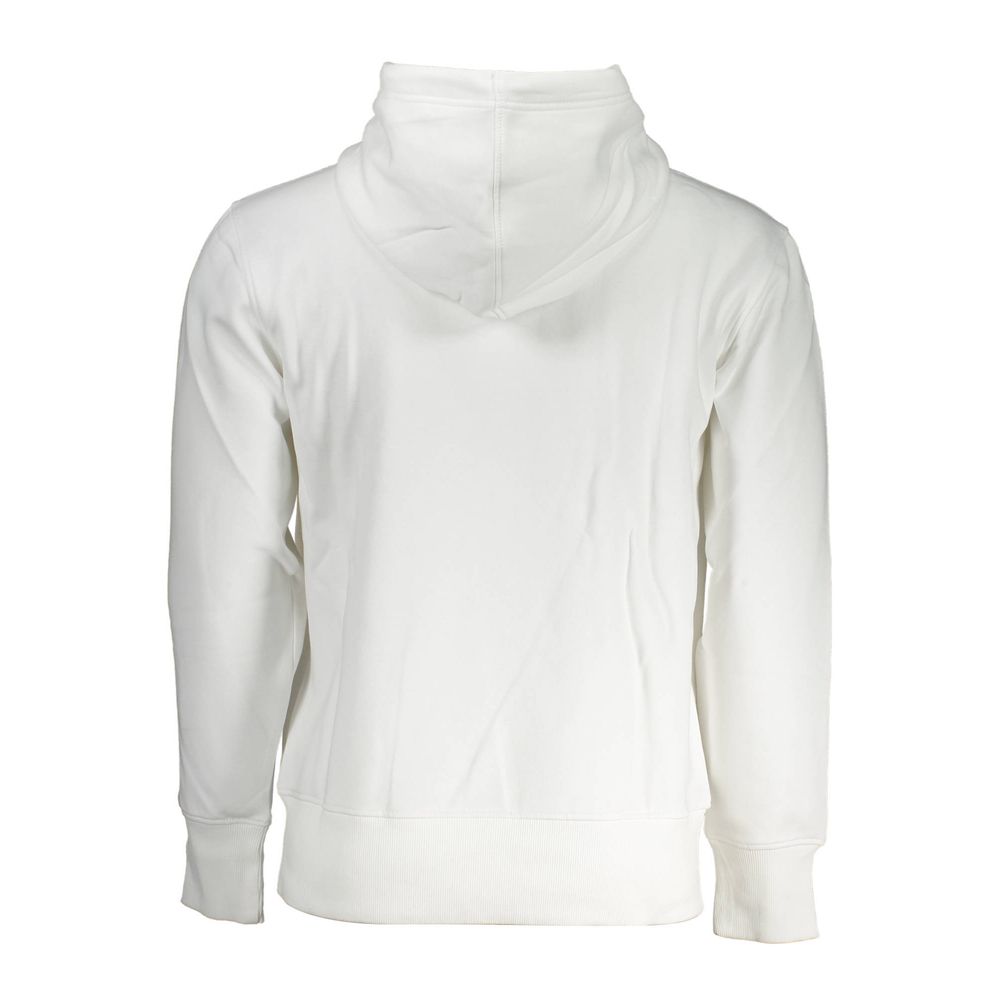 Calvin Klein hvit bomullsgenser for menn